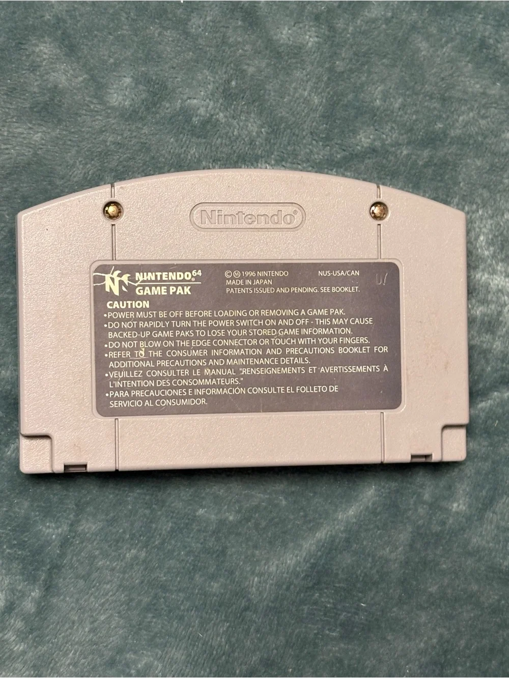 Nintendo Pilotwings 64 N64 Cartridge - Light Gray
